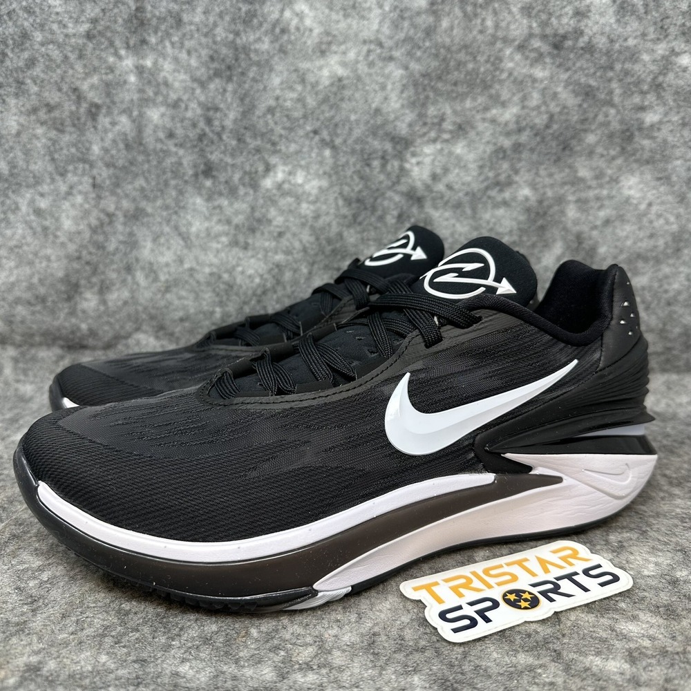 Nike Air Zoom GT Cut 2 Basketball Shoes Mens Size 6 Black White DJ6015-006